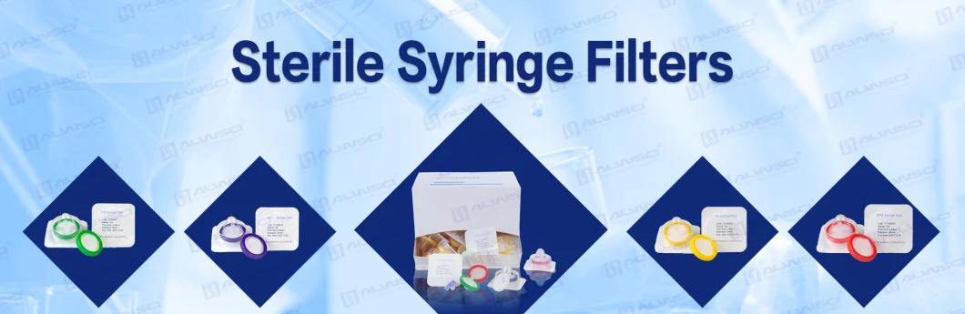 Labfil Sterile 13mm 0.45um White Nylon Welded Syringe Filter