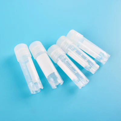 Tubos de 2 ml Fabricante Servicebio Armazenamento Amostra Esterilizada Gama Estéril Portátil Soro Frasco