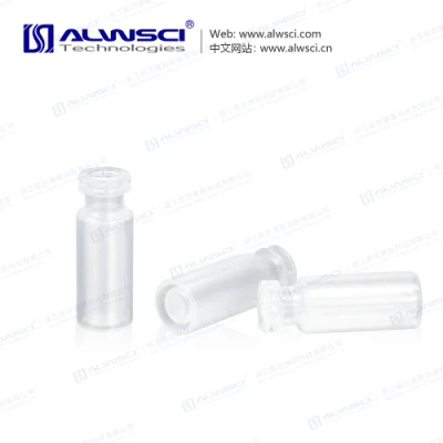 Frasco de 2ml 11mm PP Snap ou Screw Top com Micro-Vial de 0,7ml para Solução de Cromatografia